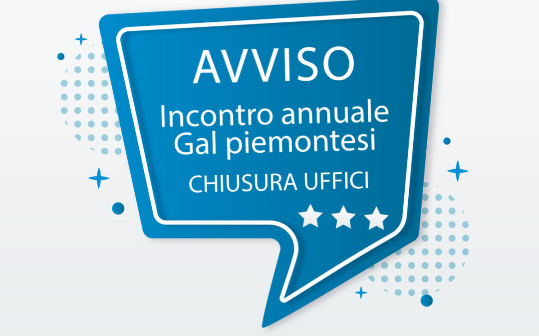 Avviso giorni di chiusura uffici