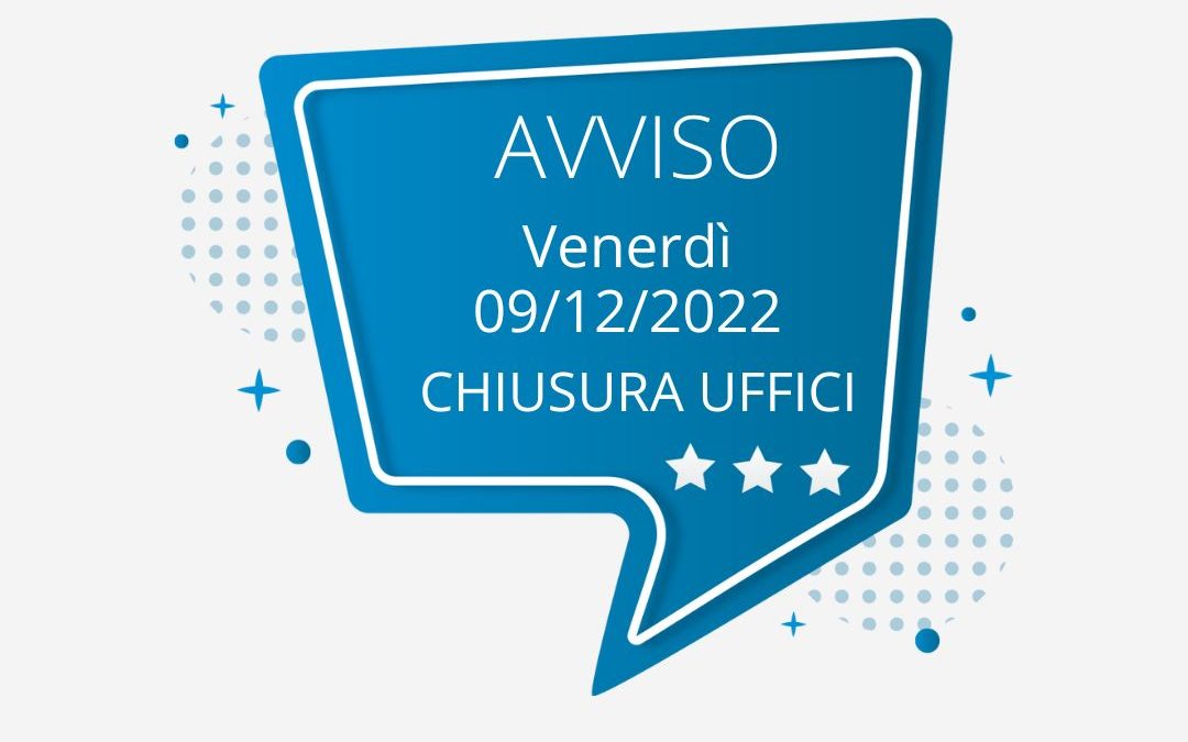 Avviso Chiusura Uffici